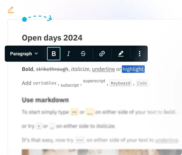 A Canvas rich-text editor in the Contensis CMS.